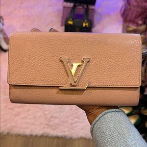 Louis Vuitton Blush Pink Clutch